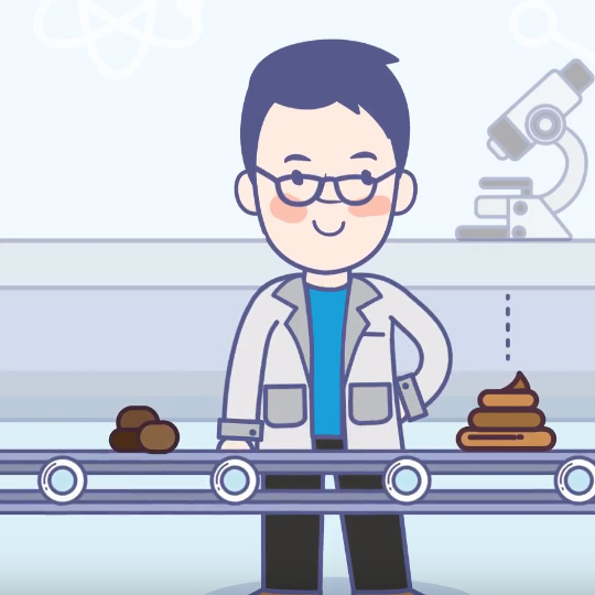 養樂多 _ 便便加工廠 動畫廣告