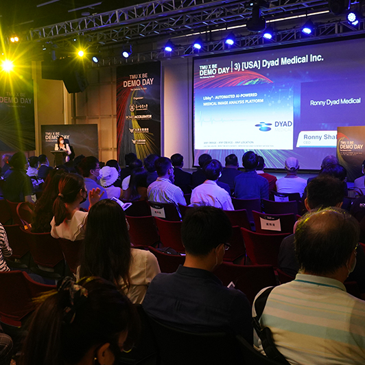 跨地域無界限 「2022 TMU x BE 生醫加速計畫Demo Day」無縫視覺體驗