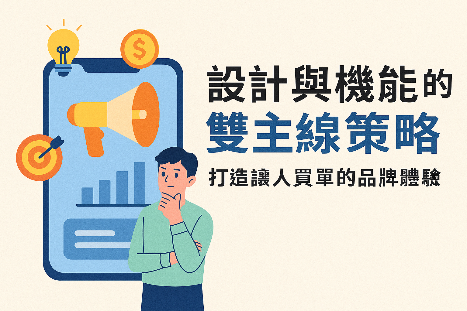 設計與機能的雙主線策略:打造讓人買單的品牌體驗
