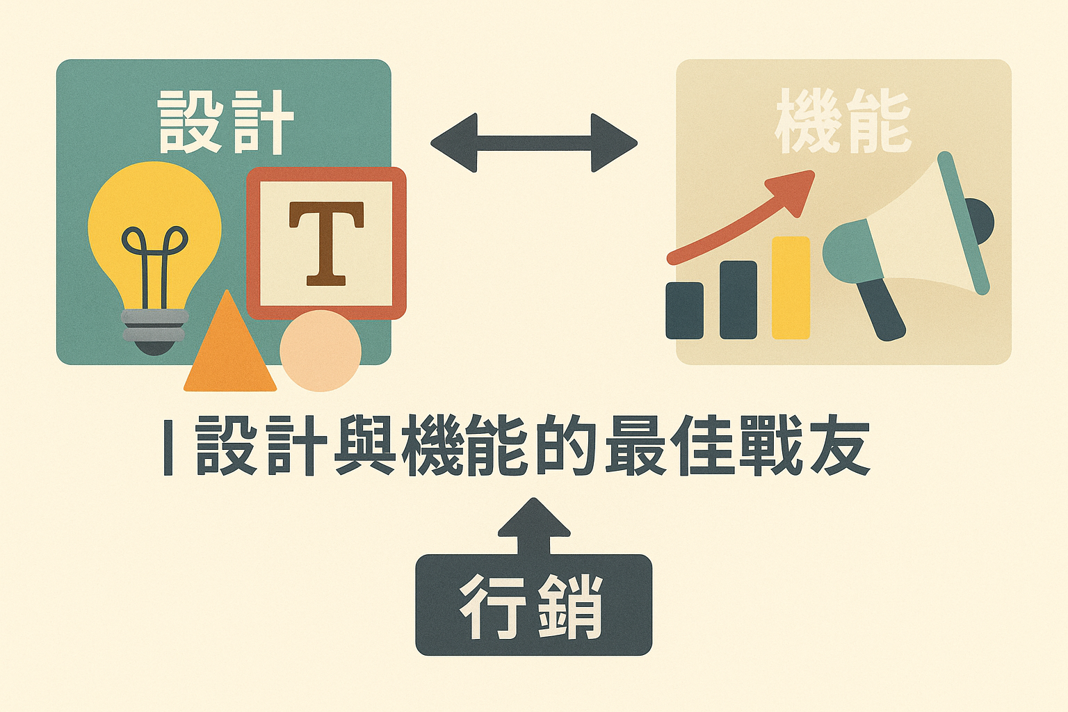 你只做好設計或只顧機能？小心品牌行銷陷入「一邊倒」困境！打造高轉換品牌體驗的行銷心法公開