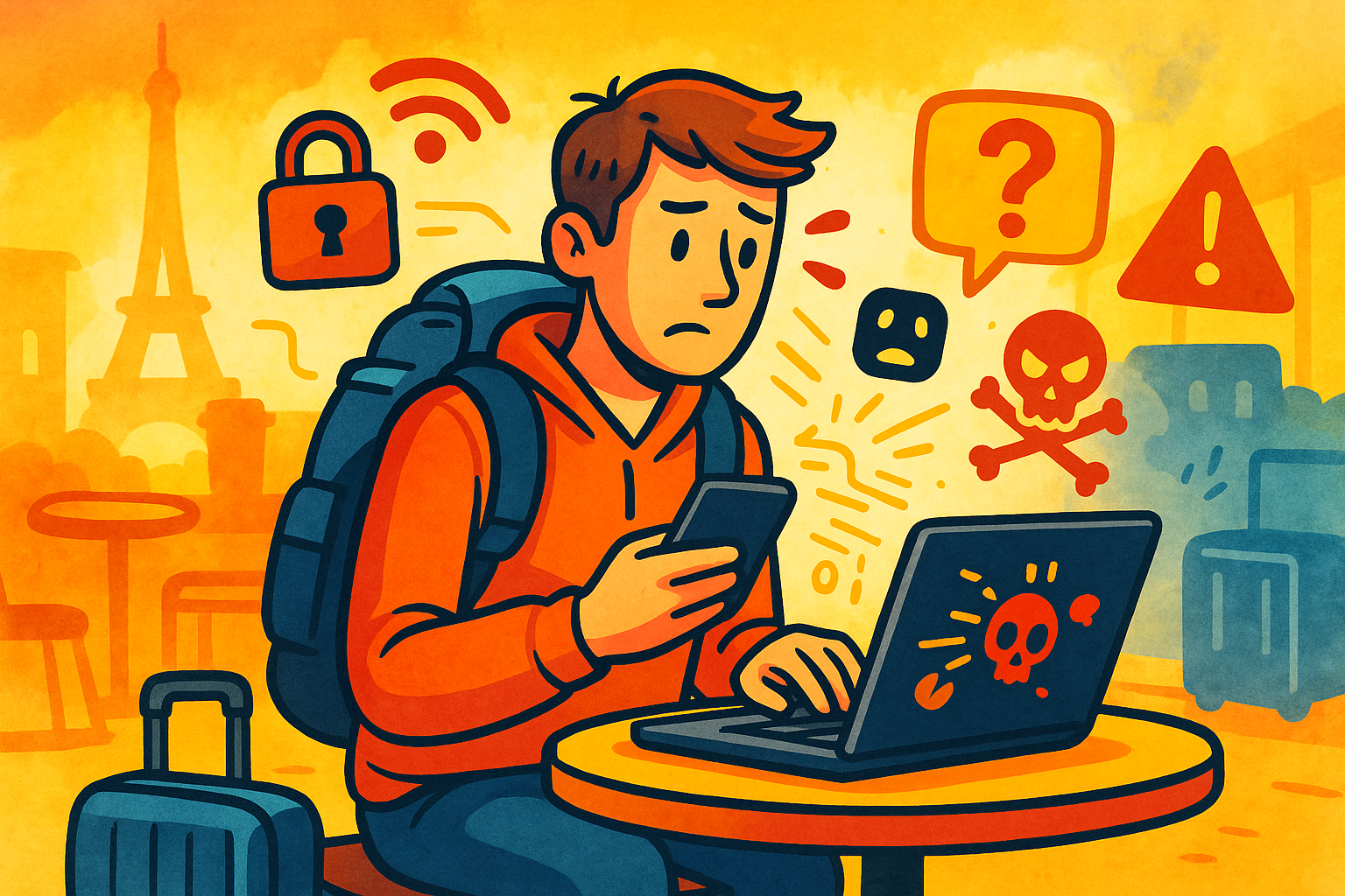 出國前必看:你正在準備出國嗎?公共 Wi-Fi 潛藏的資安陷阱,別讓旅途變「駭」途!