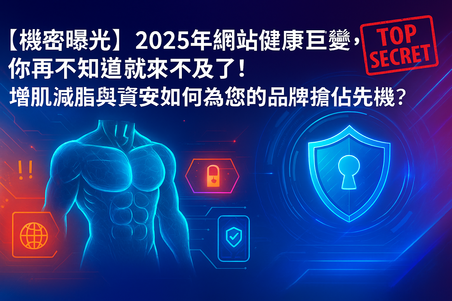 【獨家揭露】你的網站正偷偷變胖?增肌減脂+資安健檢,搶贏2025市場先機! EXCLUSIVE REVEAL: Is Your Website Secretly Gaining Weight? Muscle Gain, Fat Loss & Cybersecurity Check, Seize 2025 Market Initiative!)