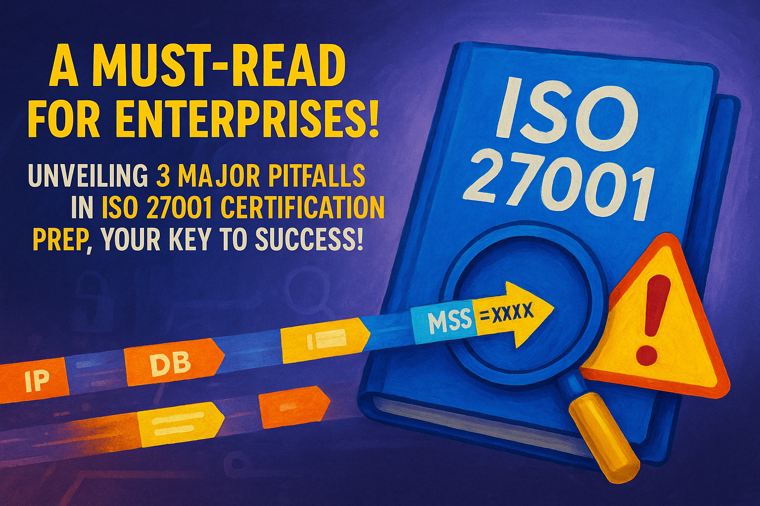 企業必看!ISO 27001 認證準備期該注意什麼?洞察三大常見陷阱,確保您的資安管理系統順利過關! A Must-Read for Enterprises! Unveiling 3 Major Pitfalls in ISO 27001 Certification Prep, Your Key to Success!