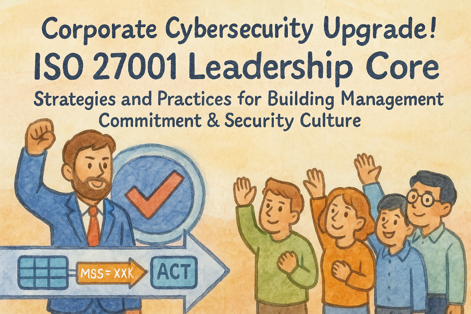 企業資安升級必看! ISO 27001 領導力核心:從領導力到全員參與,管理承諾與資安文化建構策略與實踐指南。Corporate Cybersecurity Upgrade!  ISO 27001 Leadership Core: Strategies and Practices for Building Management Commitment & Security Culture.