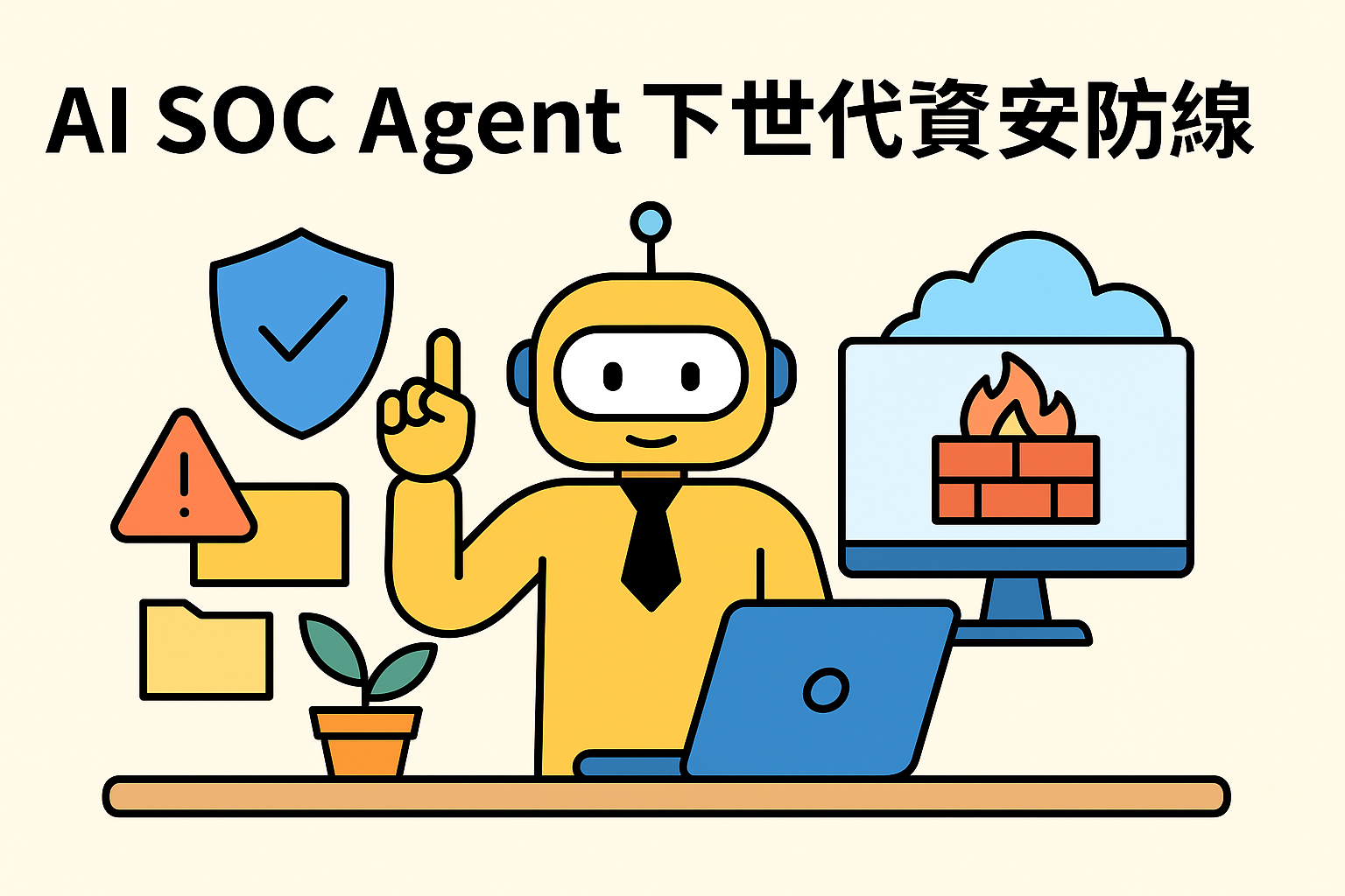 AI SOC Agent:打造下一世代資安防線 | 強化 SIEM / SOAR 限制、升級自動化防護新標準 AI SOC Agent: Redefining Cybersecurity Defense | Overcome SIEM/SOAR Limits with AI-Powered Automation