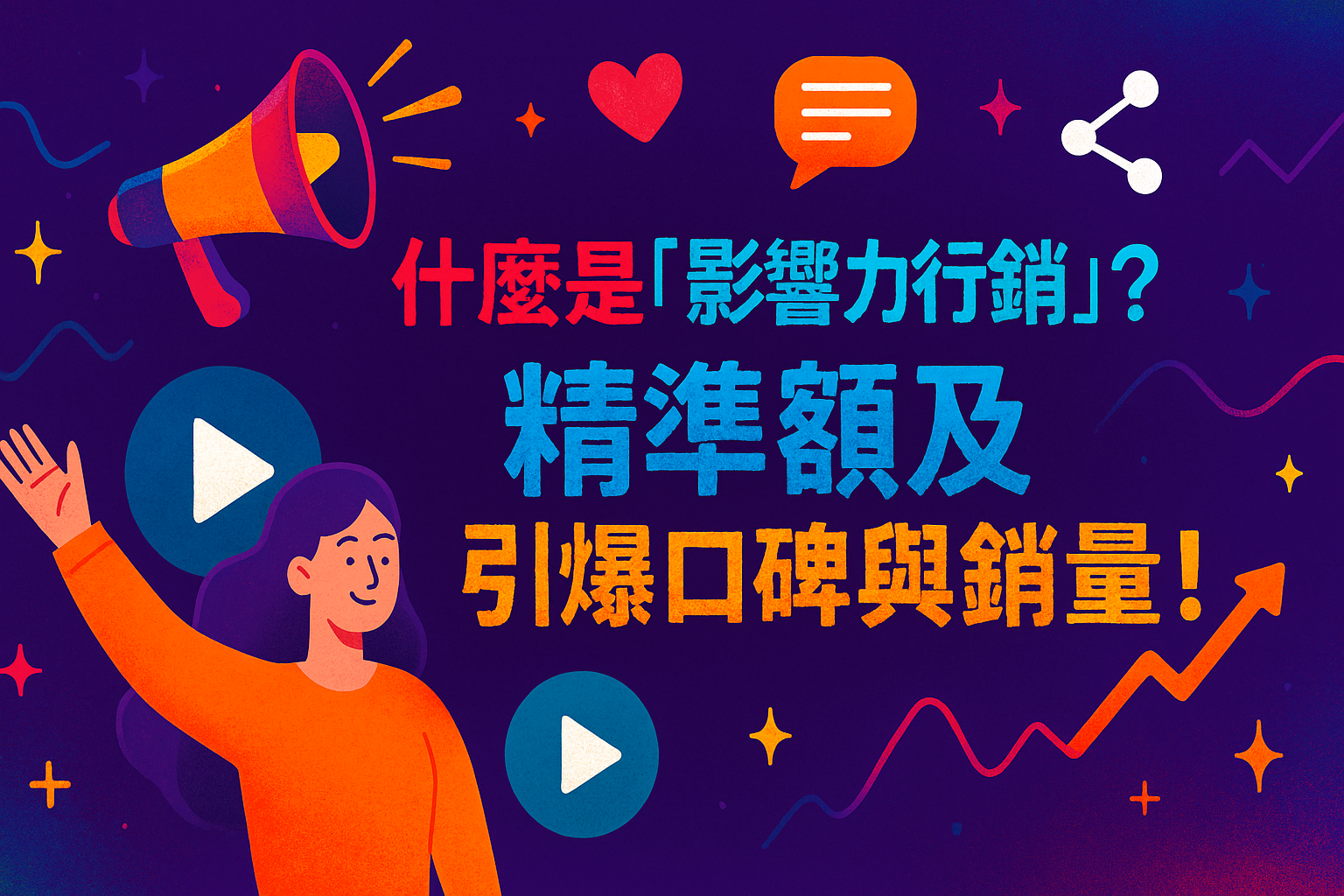 什麼是「影響力行銷」?為什麼你的競爭對手偷偷在賺錢,而你的品牌還在單打獨鬥?一文讓您讀懂如何精準觸及,讓品牌聲量衝上雲霄!如何讓對的人為你說話,引爆口碑與銷量!