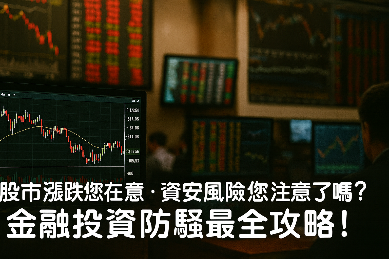 股市漲跌您在意,資安風險您注意了嗎?金融投資防駭最全攻略!Focused on Market Swings, But Not Cyber Risks? The Ultimate Anti-Hacking Guide for Financial Investments!